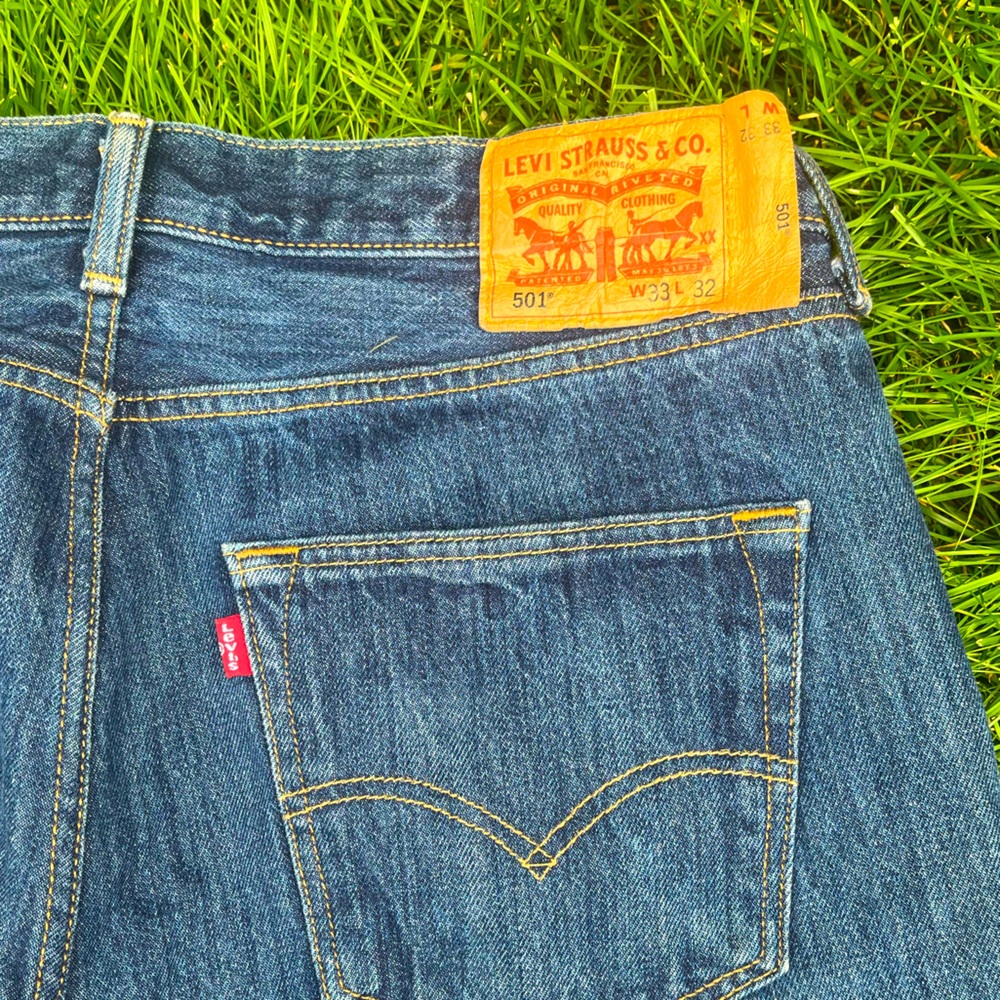 501 Vintage Levi Jeans W33